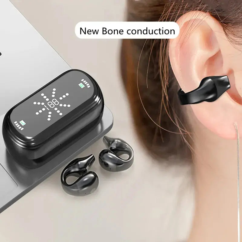 جديد سماعات بلوتوث لاسلكية سماعة أذن تلتف حول الرأس سماعات رأس ستيريو سماعات رياضية للهواتف الذكية B MART