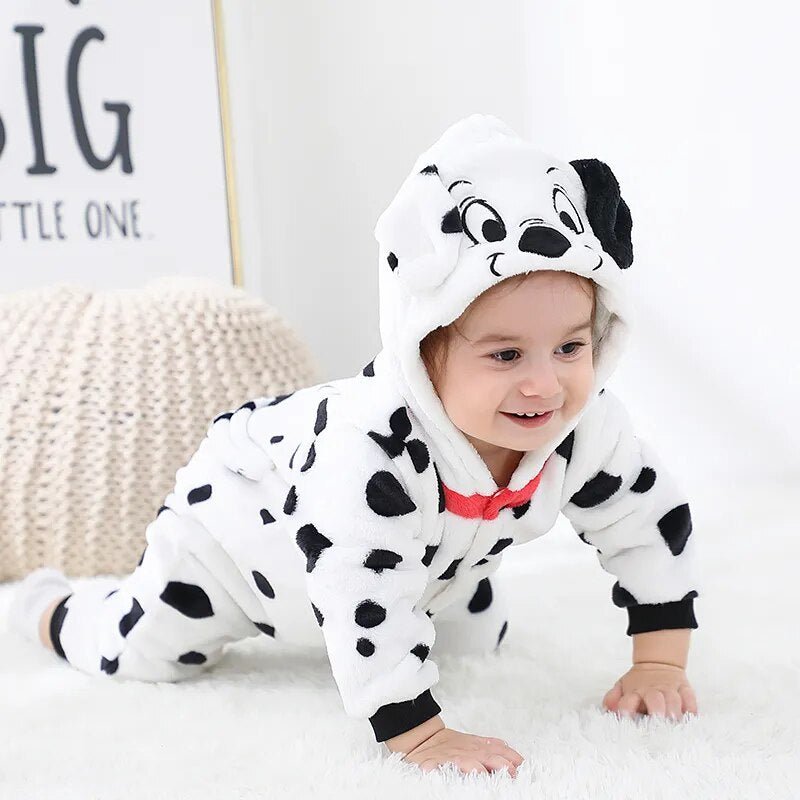Anime Dalmatians Baby Clothes Boy Girl Romper Pajamas Newborn Baby Jumpsuit Cosplay Infant Onesie Puppy Dog Winter Soft Outfits - منصة بي مارت للتسوق الإلكترونيAnime Dalmatians Baby Clothes Boy Girl Romper Pajamas Newborn Baby Jumpsuit Cosplay Infant Onesie Puppy Dog Winter Soft Outfits