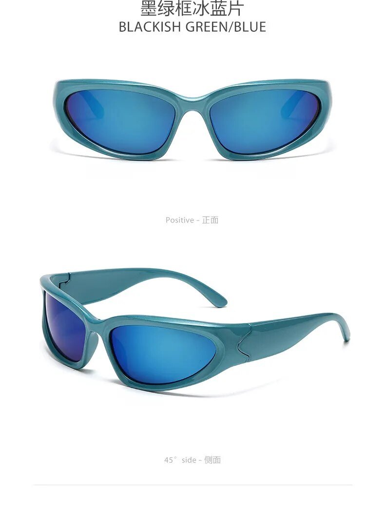 Black frame sunglasses for men and women, clay driving glasses, fishing sunglasses, UV400, sports glasses, brand, new y2k, - منصة بي مارت للتسوق الإلكترونيBlack frame sunglasses for men and women, clay driving glasses, fishing sunglasses, UV400, sports glasses, brand, new y2k,