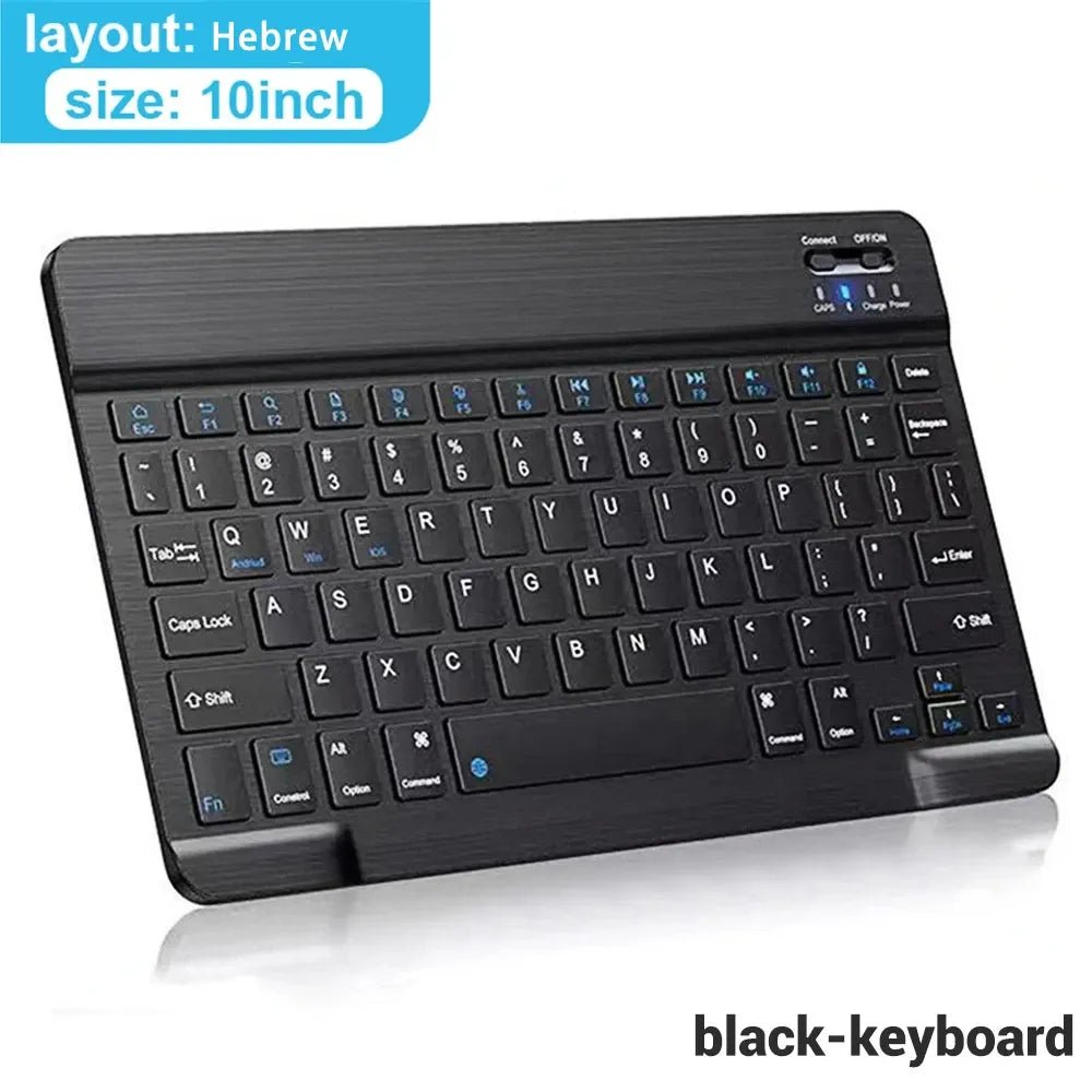 Bluetooth Wireless Keyboard Mouse For IOS Android Windows Tablet For iPad Air Mini Pro Spanish Korean Portugal Russian Keyboard - منصة بي مارت للتسوق الإلكترونيBluetooth Wireless Keyboard Mouse For IOS Android Windows Tablet For iPad Air Mini Pro Spanish Korean Portugal Russian Keyboard