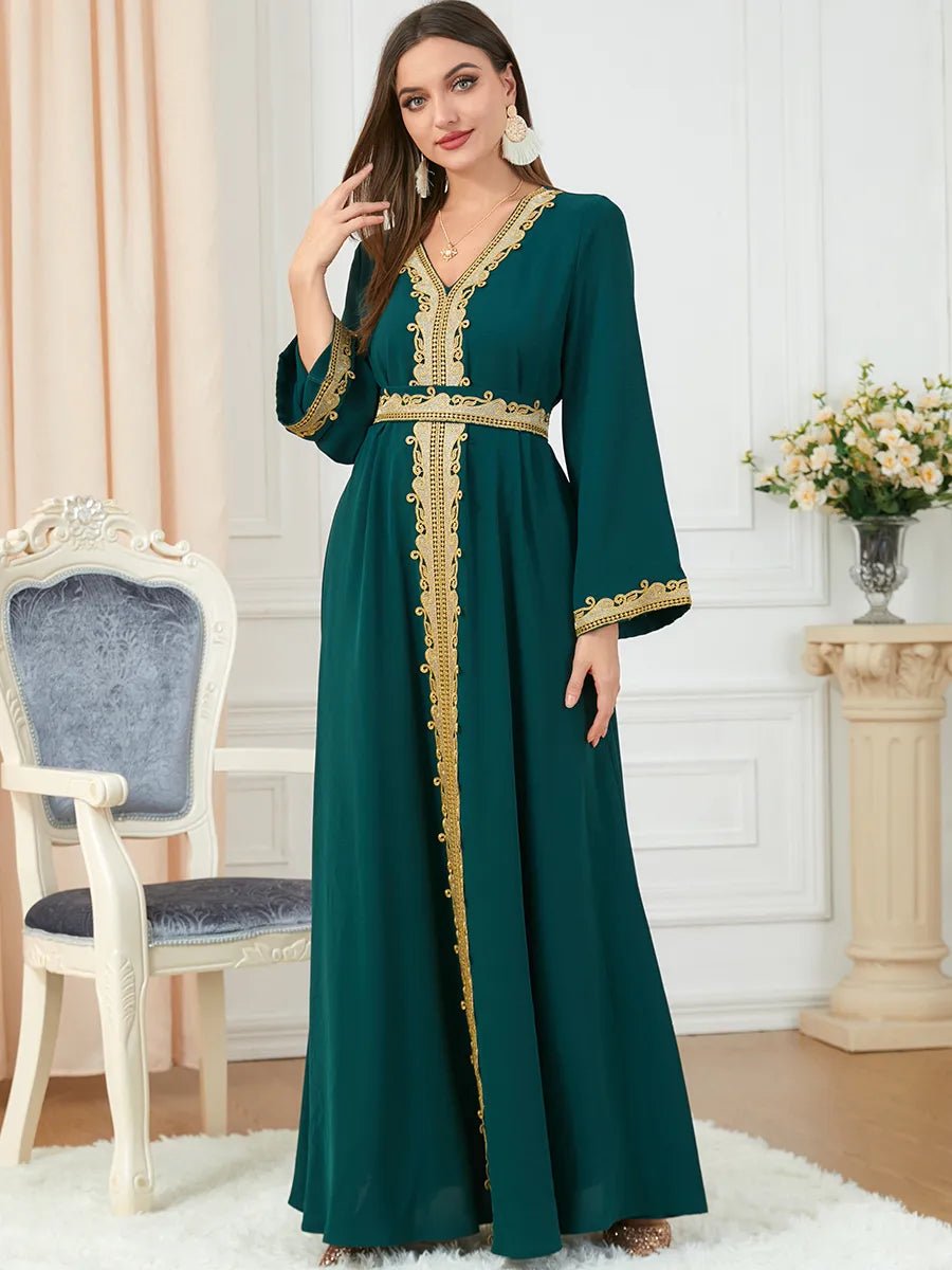 BNSQ 3252 #2023 صيف جديد بلون خياطة فستان المرأة المسلمة الدانتيل الربط فستان المنزل غير رسمي - منصة بي مارت للتسوق الإلكترونيBNSQ 3252 #2023 صيف جديد بلون خياطة فستان المرأة المسلمة الدانتيل الربط فستان المنزل غير رسمي