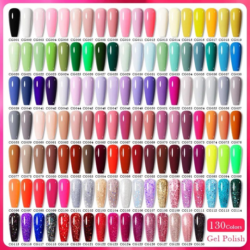 BORN PRETTY 10ml Gel Nail Polish Gel 130 Colors Semi Permanent Solid Nail Gel Varnish Soak Off UV Gel for Base Top Coat - منصة بي مارت للتسوق الإلكترونيBORN PRETTY 10ml Gel Nail Polish Gel 130 Colors Semi Permanent Solid Nail Gel Varnish Soak Off UV Gel for Base Top Coat