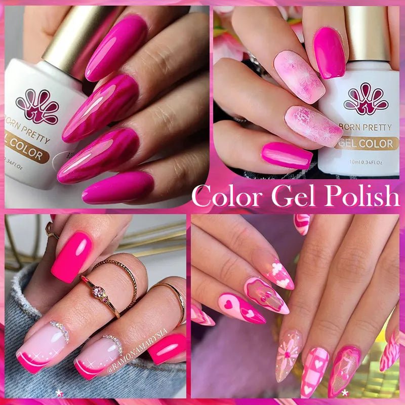 BORN PRETTY 10ml Gel Nail Polish Gel 130 Colors Semi Permanent Solid Nail Gel Varnish Soak Off UV Gel for Base Top Coat - منصة بي مارت للتسوق الإلكترونيBORN PRETTY 10ml Gel Nail Polish Gel 130 Colors Semi Permanent Solid Nail Gel Varnish Soak Off UV Gel for Base Top Coat