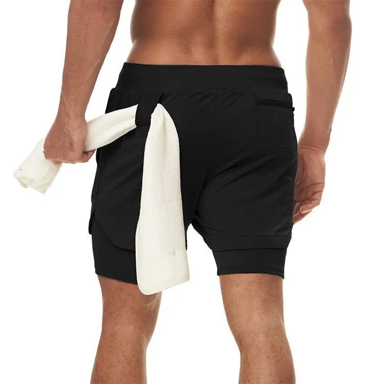 Camo Running Basketball 2 In 1 Quick Dry Men Gym Sports Shorts Workout Training Fitness Jogging Pants Breathable High elasticity - منصة بي مارت للتسوق الإلكترونيCamo Running Basketball 2 In 1 Quick Dry Men Gym Sports Shorts Workout Training Fitness Jogging Pants Breathable High elasticity