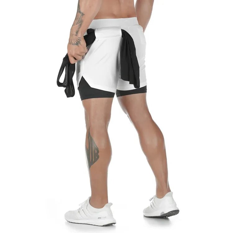 Camo Running Basketball 2 In 1 Quick Dry Men Gym Sports Shorts Workout Training Fitness Jogging Pants Breathable High elasticity - منصة بي مارت للتسوق الإلكترونيCamo Running Basketball 2 In 1 Quick Dry Men Gym Sports Shorts Workout Training Fitness Jogging Pants Breathable High elasticity