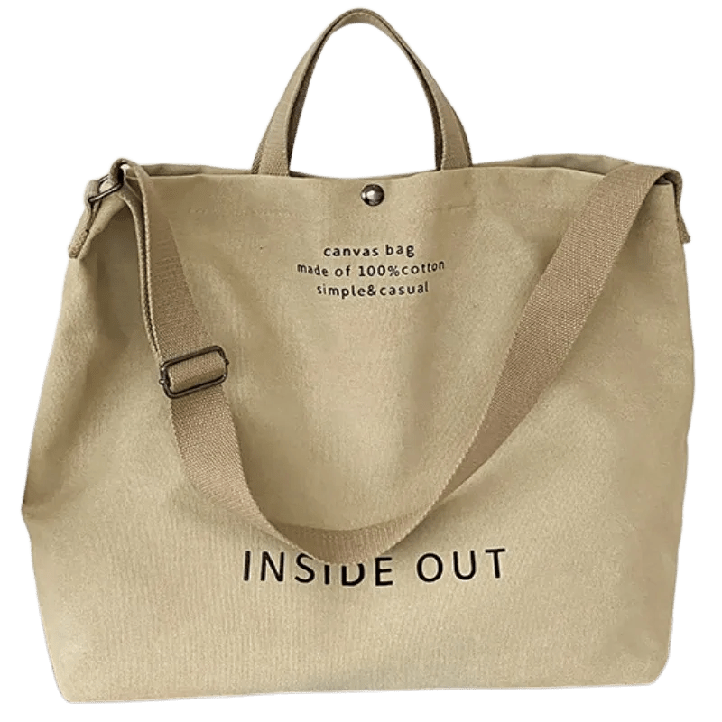 Canvas Crossbody Bags for Women Fashion Crossover Purse Cotton Shoulder Bag - منصة بي مارت للتسوق الإلكترونيCanvas Crossbody Bags for Women Fashion Crossover Purse Cotton Shoulder Bag