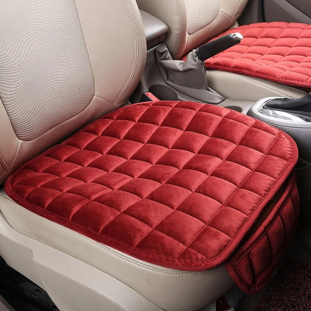 Car Seat Cover Winter Warm Seat Cushion Anti Slip Universal Front Chair Seat Breathable Pad for Vehicle Auto Car Seat Protector - منصة بي مارت للتسوق الإلكترونيCar Seat Cover Winter Warm Seat Cushion Anti Slip Universal Front Chair Seat Breathable Pad for Vehicle Auto Car Seat Protector