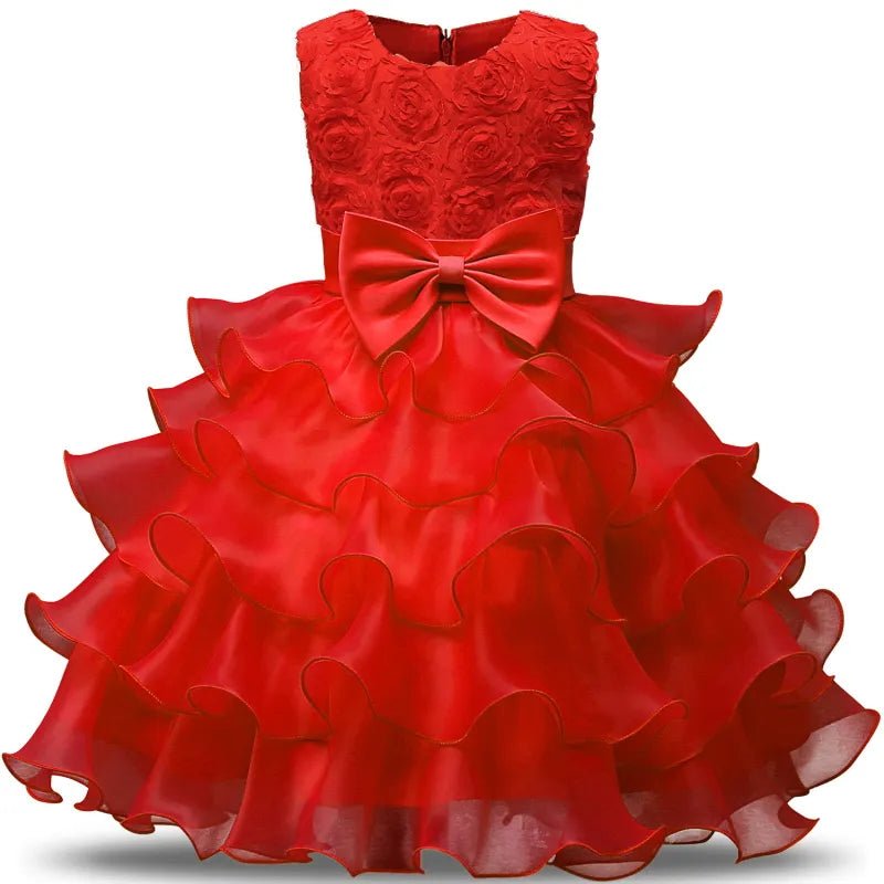 Children Luxury Party Formal Dress For Wedding Birthday Kids Christmas Ceremonies Dresses For Girls Lace Tutu Flower Girls Dress - منصة بي مارت للتسوق الإلكترونيChildren Luxury Party Formal Dress For Wedding Birthday Kids Christmas Ceremonies Dresses For Girls Lace Tutu Flower Girls Dress