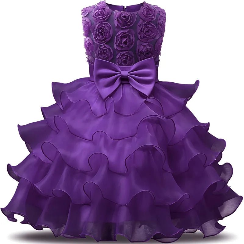 Children Luxury Party Formal Dress For Wedding Birthday Kids Christmas Ceremonies Dresses For Girls Lace Tutu Flower Girls Dress - منصة بي مارت للتسوق الإلكترونيChildren Luxury Party Formal Dress For Wedding Birthday Kids Christmas Ceremonies Dresses For Girls Lace Tutu Flower Girls Dress