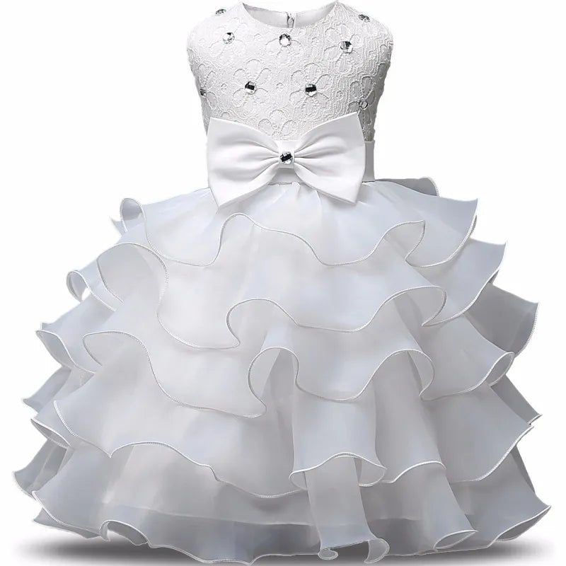 Children Luxury Party Formal Dress For Wedding Birthday Kids Christmas Ceremonies Dresses For Girls Lace Tutu Flower Girls Dress - منصة بي مارت للتسوق الإلكترونيChildren Luxury Party Formal Dress For Wedding Birthday Kids Christmas Ceremonies Dresses For Girls Lace Tutu Flower Girls Dress