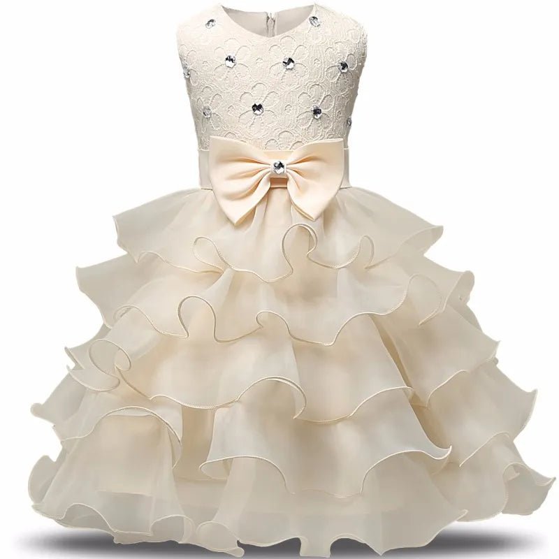 Children Luxury Party Formal Dress For Wedding Birthday Kids Christmas Ceremonies Dresses For Girls Lace Tutu Flower Girls Dress - منصة بي مارت للتسوق الإلكترونيChildren Luxury Party Formal Dress For Wedding Birthday Kids Christmas Ceremonies Dresses For Girls Lace Tutu Flower Girls Dress