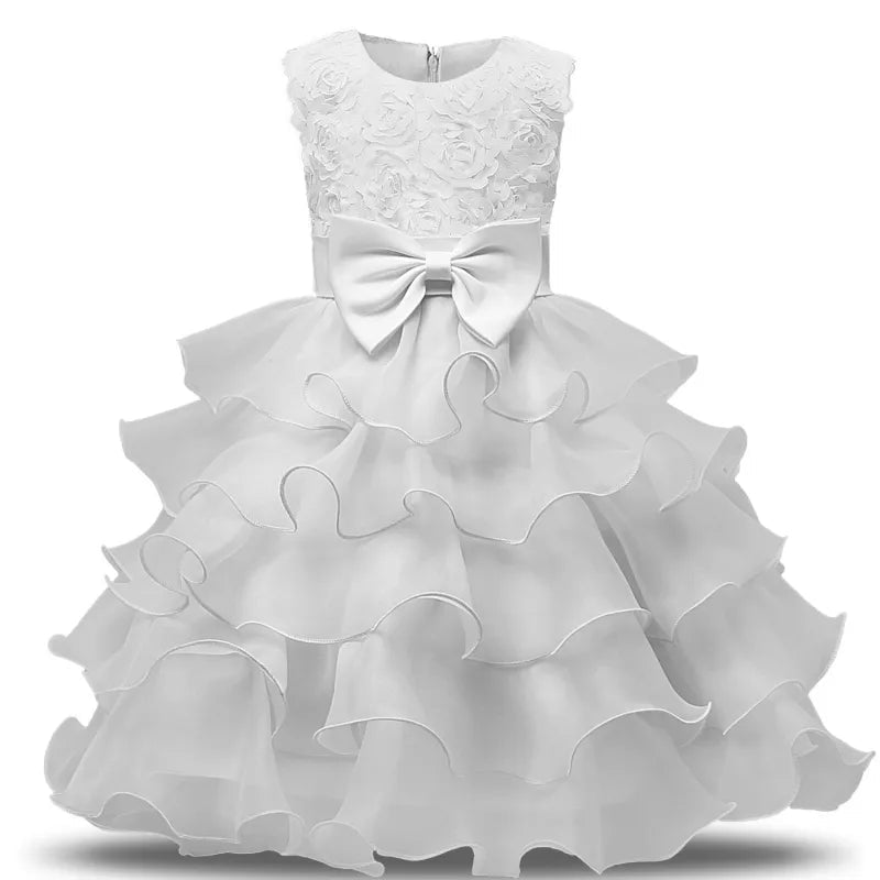 Children Luxury Party Formal Dress For Wedding Birthday Kids Christmas Ceremonies Dresses For Girls Lace Tutu Flower Girls Dress - منصة بي مارت للتسوق الإلكترونيChildren Luxury Party Formal Dress For Wedding Birthday Kids Christmas Ceremonies Dresses For Girls Lace Tutu Flower Girls Dress