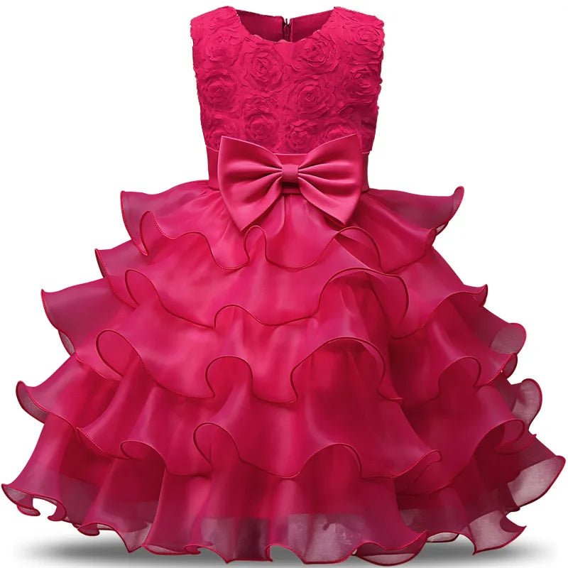 Children Luxury Party Formal Dress For Wedding Birthday Kids Christmas Ceremonies Dresses For Girls Lace Tutu Flower Girls Dress - منصة بي مارت للتسوق الإلكترونيChildren Luxury Party Formal Dress For Wedding Birthday Kids Christmas Ceremonies Dresses For Girls Lace Tutu Flower Girls Dress