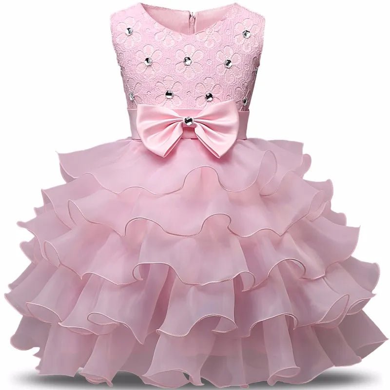 Children Luxury Party Formal Dress For Wedding Birthday Kids Christmas Ceremonies Dresses For Girls Lace Tutu Flower Girls Dress - منصة بي مارت للتسوق الإلكترونيChildren Luxury Party Formal Dress For Wedding Birthday Kids Christmas Ceremonies Dresses For Girls Lace Tutu Flower Girls Dress
