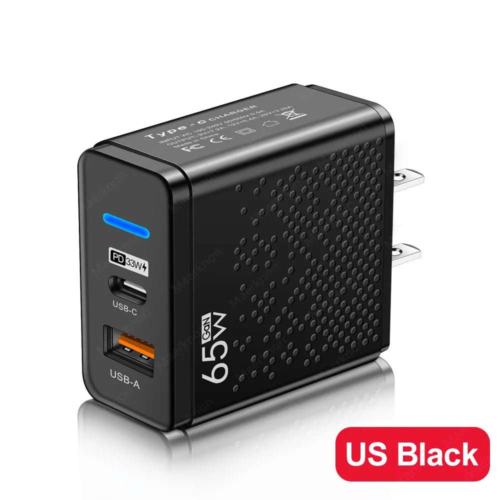 GaN 65 واط USB C شاحن PD نوع C شحن سريع الجدار محول آيفون 14 13 شاومي سامسونج ماك بوك سريع Charge3.0 شاحن الهاتف بي مارت - منصة بي مارت للتسوق الإلكترونيGaN 65 واط USB C شاحن PD نوع C شحن سريع الجدار محول آيفون 14 13 شاومي سامسونج ماك بوك سريع Charge3.0 شاحن الهاتف بي مارت