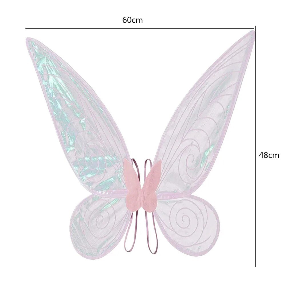 Girls Electrical Butterfly Elf Wings with Light Glowing Shiny Dress Up Moving Fairy Princess Wing Butterfly Wings For Girl - منصة بي مارت للتسوق الإلكترونيGirls Electrical Butterfly Elf Wings with Light Glowing Shiny Dress Up Moving Fairy Princess Wing Butterfly Wings For Girl