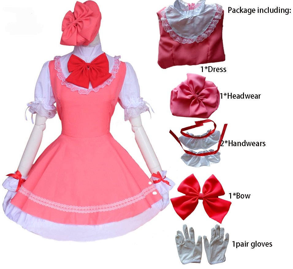 Girls Pink Card Captor Sakura Kinomoto Sakura Princess Dress Cosplay Costume Lolita Dress Costumes For Kids Party - منصة بي مارت للتسوق الإلكترونيGirls Pink Card Captor Sakura Kinomoto Sakura Princess Dress Cosplay Costume Lolita Dress Costumes For Kids Party