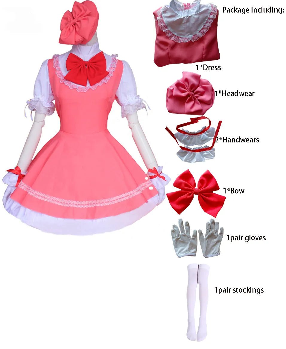 Girls Pink Card Captor Sakura Kinomoto Sakura Princess Dress Cosplay Costume Lolita Dress Costumes For Kids Party - منصة بي مارت للتسوق الإلكترونيGirls Pink Card Captor Sakura Kinomoto Sakura Princess Dress Cosplay Costume Lolita Dress Costumes For Kids Party
