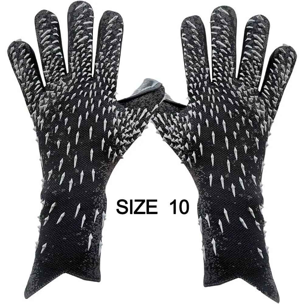 Goalkeeper Gloves Strong Grip for Soccer Goalie Goalkeeper Gloves with Size 6/7/8/9/10 Football Gloves for Kids Youth and Adult - منصة بي مارت للتسوق الإلكترونيGoalkeeper Gloves Strong Grip for Soccer Goalie Goalkeeper Gloves with Size 6/7/8/9/10 Football Gloves for Kids Youth and Adult