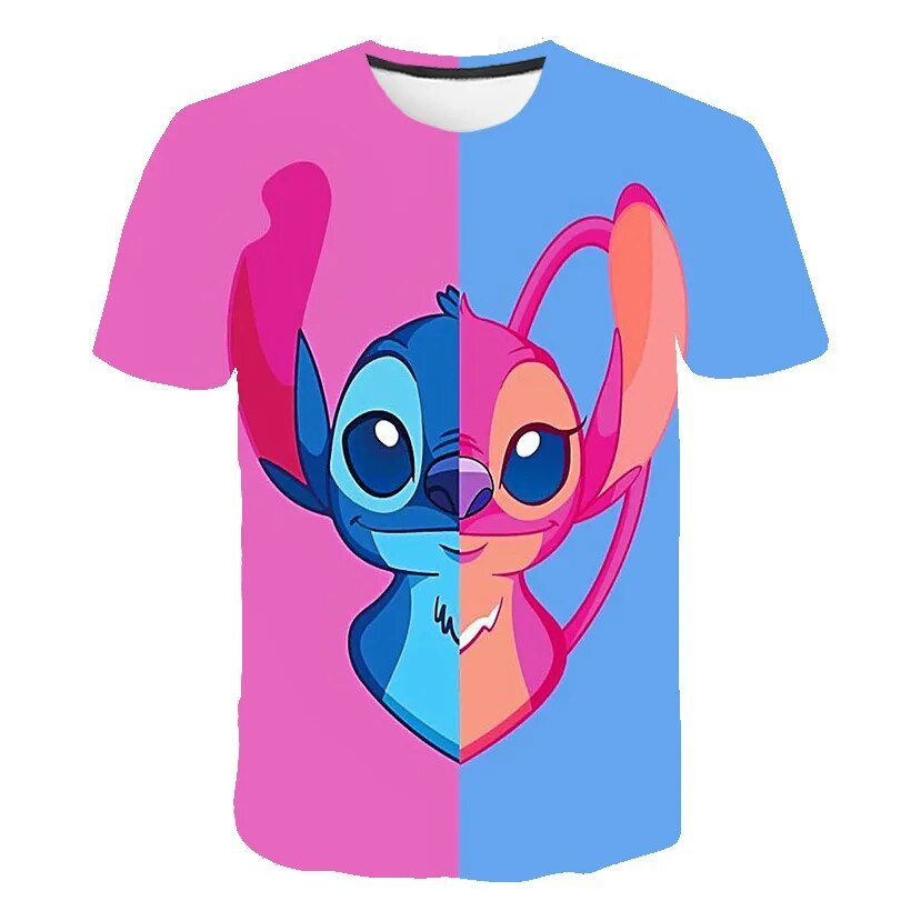 Kids Stitch T Shirts Child Boys Girls Cartoon Stich T-Shirts Clothes Children's Summer Casual Tops Tees 1-14 Years Old Costumes - منصة بي مارت للتسوق الإلكترونيKids Stitch T Shirts Child Boys Girls Cartoon Stich T-Shirts Clothes Children's Summer Casual Tops Tees 1-14 Years Old Costumes