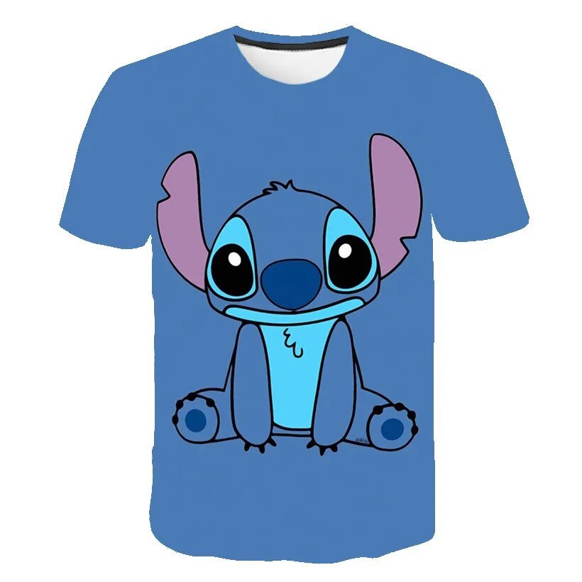Kids Stitch T Shirts Child Boys Girls Cartoon Stich T-Shirts Clothes Children's Summer Casual Tops Tees 1-14 Years Old Costumes - منصة بي مارت للتسوق الإلكترونيKids Stitch T Shirts Child Boys Girls Cartoon Stich T-Shirts Clothes Children's Summer Casual Tops Tees 1-14 Years Old Costumes