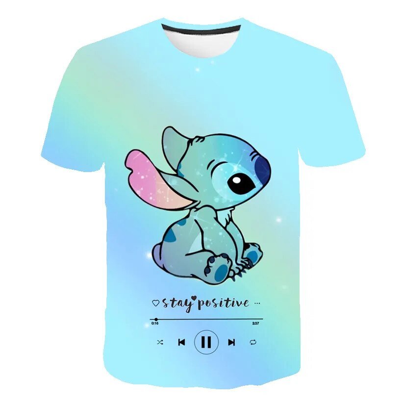 Kids Stitch T Shirts Child Boys Girls Cartoon Stich T-Shirts Clothes Children's Summer Casual Tops Tees 1-14 Years Old Costumes - منصة بي مارت للتسوق الإلكترونيKids Stitch T Shirts Child Boys Girls Cartoon Stich T-Shirts Clothes Children's Summer Casual Tops Tees 1-14 Years Old Costumes