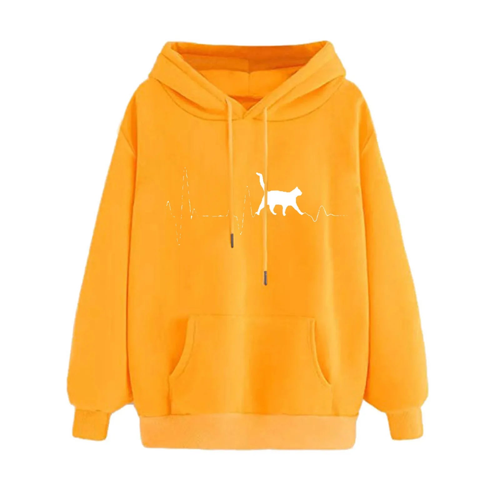 Korean Fashion Hoodie For Women Hand Heart Graphic Sweatshirt Hooded Pullover Loose Long Sleeve Top Women Autumn Clothes 2023 - منصة بي مارت للتسوق الإلكترونيKorean Fashion Hoodie For Women Hand Heart Graphic Sweatshirt Hooded Pullover Loose Long Sleeve Top Women Autumn Clothes 2023