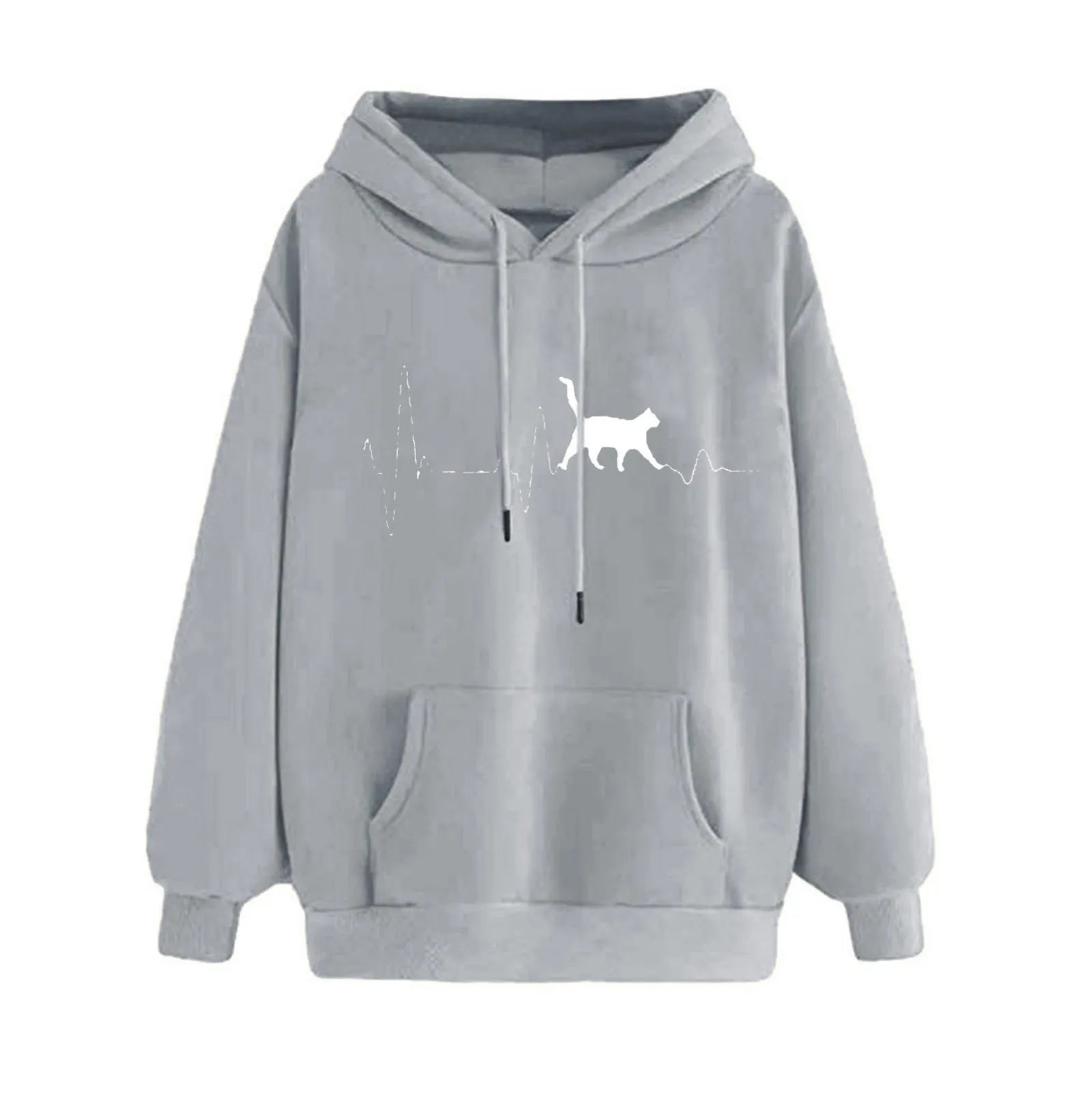 Korean Fashion Hoodie For Women Hand Heart Graphic Sweatshirt Hooded Pullover Loose Long Sleeve Top Women Autumn Clothes 2023 - منصة بي مارت للتسوق الإلكترونيKorean Fashion Hoodie For Women Hand Heart Graphic Sweatshirt Hooded Pullover Loose Long Sleeve Top Women Autumn Clothes 2023