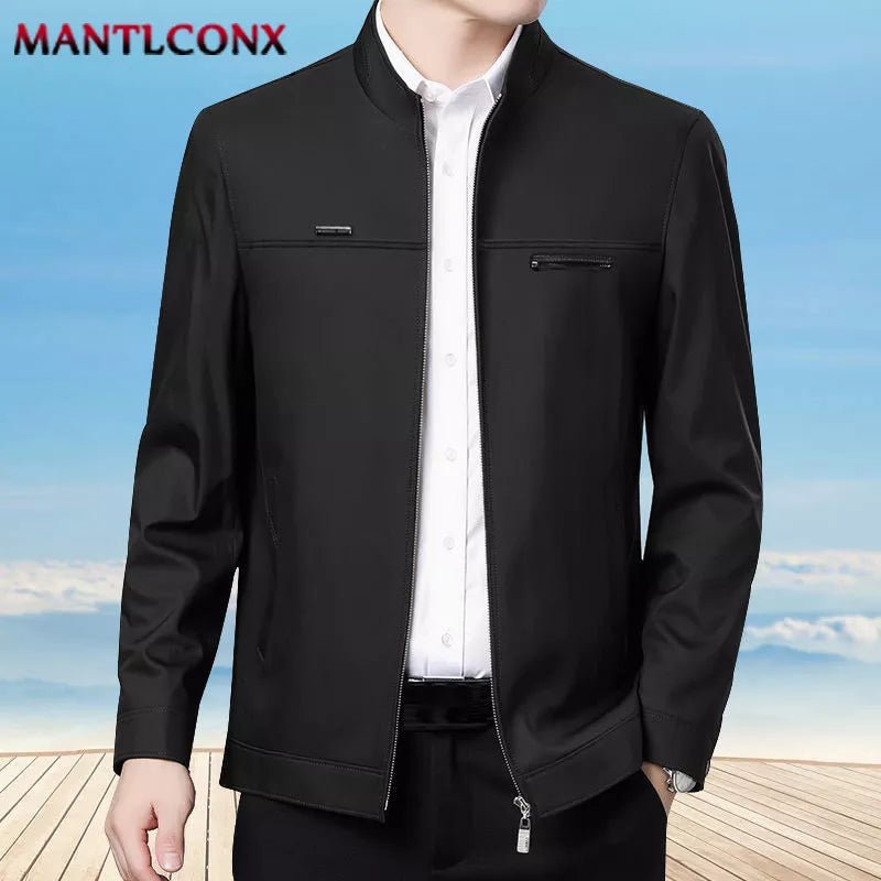 MANTLCONX أحدث سترة رجال الأعمال الصلبة الذكور سليم صالح ملابس خارجية الرجال زمم سترة الرجال الربيع رقيقة سترة ملابس للرجال - منصة بي مارت للتسوق الإلكترونيMANTLCONX أحدث سترة رجال الأعمال الصلبة الذكور سليم صالح ملابس خارجية الرجال زمم سترة الرجال الربيع رقيقة سترة ملابس للرجال