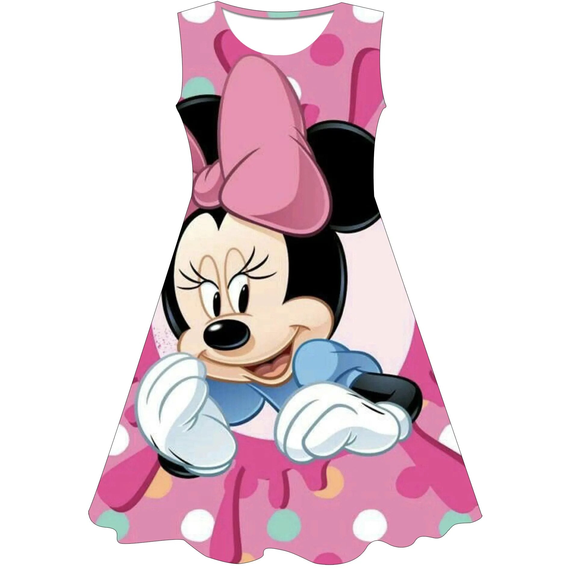 Mini Mouse Baby Girl Dress 2-10 Yrs Cosplay Princess Costume for Girls Kids Birthday Christmas Party Minnie Dresses Clothing - منصة بي مارت للتسوق الإلكترونيMini Mouse Baby Girl Dress 2-10 Yrs Cosplay Princess Costume for Girls Kids Birthday Christmas Party Minnie Dresses Clothing