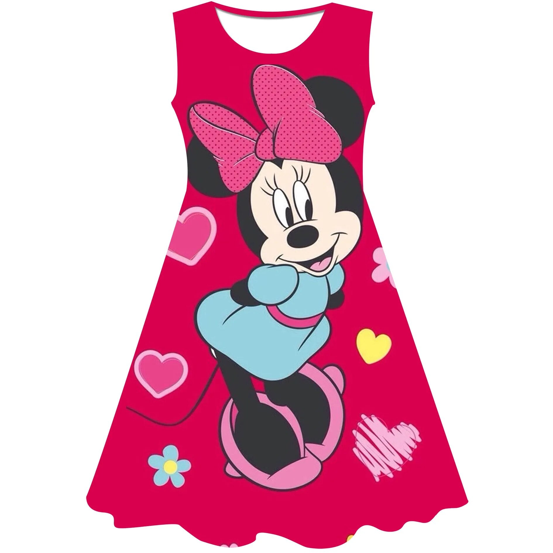 Minnie Mouse Dress Baby Girls Dresses Birthday Outfit Dresses Girl Costume For Kids Party Disney Series Skirt Clothes 1 10 Years - منصة بي مارت للتسوق الإلكترونيMinnie Mouse Dress Baby Girls Dresses Birthday Outfit Dresses Girl Costume For Kids Party Disney Series Skirt Clothes 1 10 Years